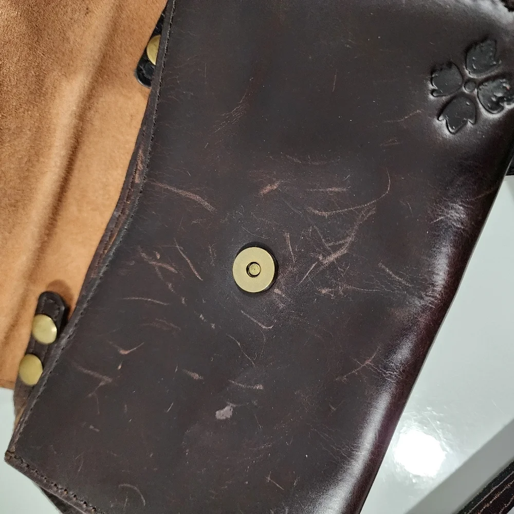 PATRICIA NASH ANIMAL PRINT CROSSBODY BAG 